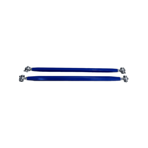 Polaris Pro R / Turbo R High Clearance Radius Rods by  AJK Offroad Blue Upper