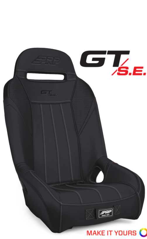 PRP GT/S.E. Suspension Seat Black 