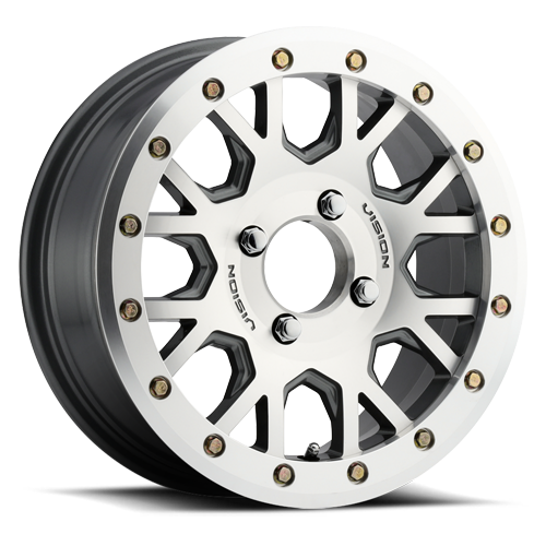 Vision Wheel  INVADER BEADLOCK 15X6 4/156