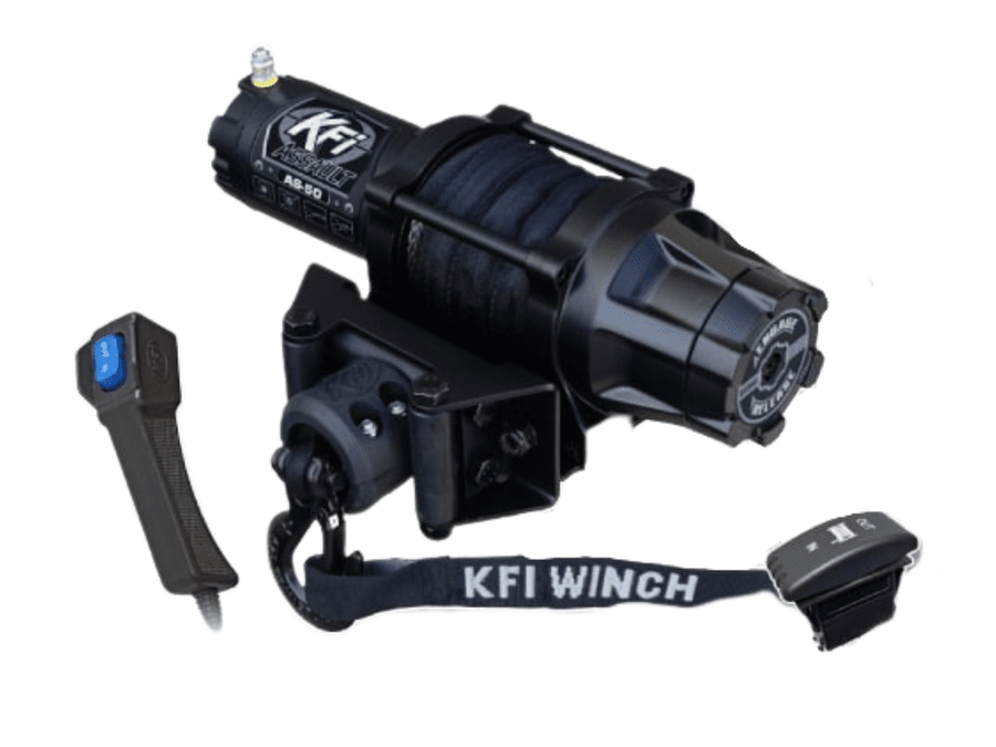 KFI 5,000LB Assault Series Winch / Synthetic Cable 