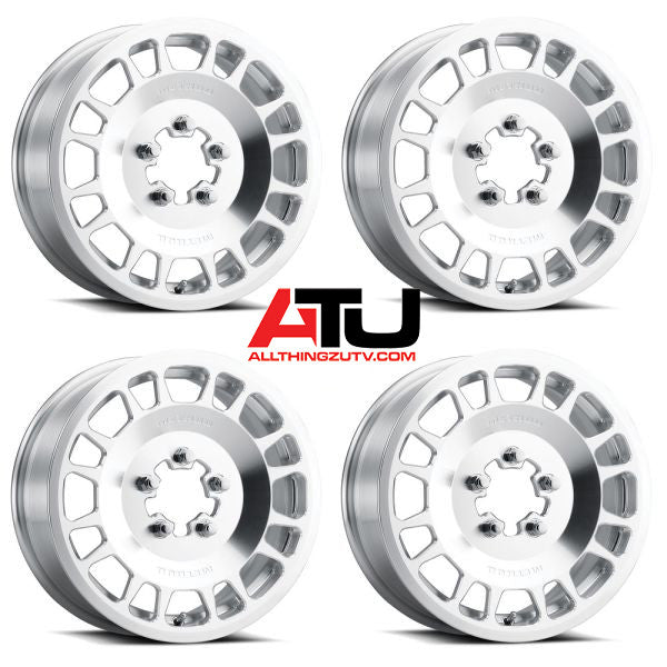 Method 412 Wheels Raw 15x6 Polaris RZR Turbo R & Pro R Ranger 1500 Xpedition