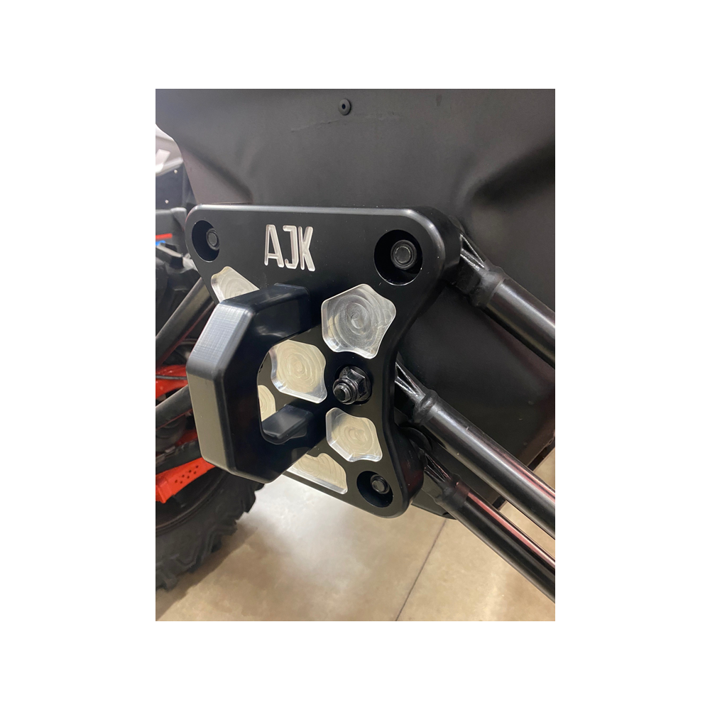Can-Am X3 Billet Aluminum Radius Rod Plate  AJK Offroad