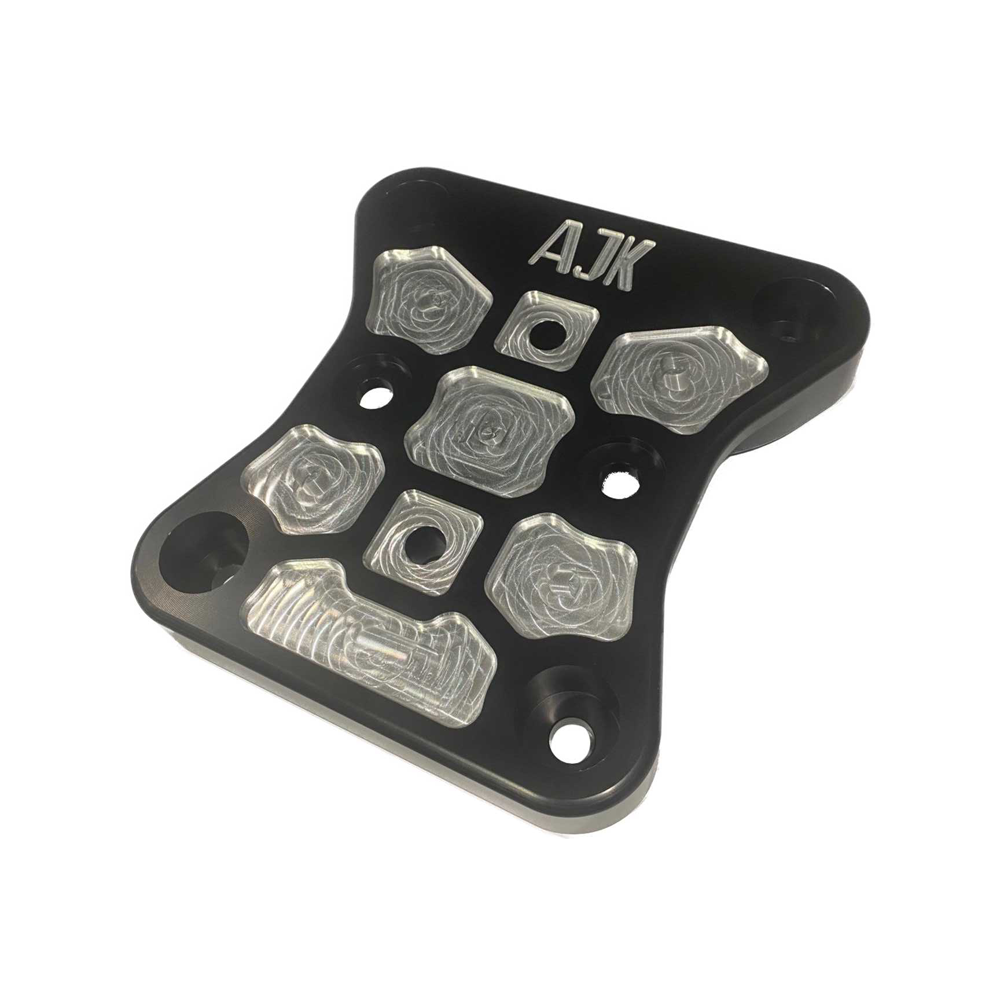 Can-Am X3 Billet Aluminum Radius Rod Plate  AJK Offroad