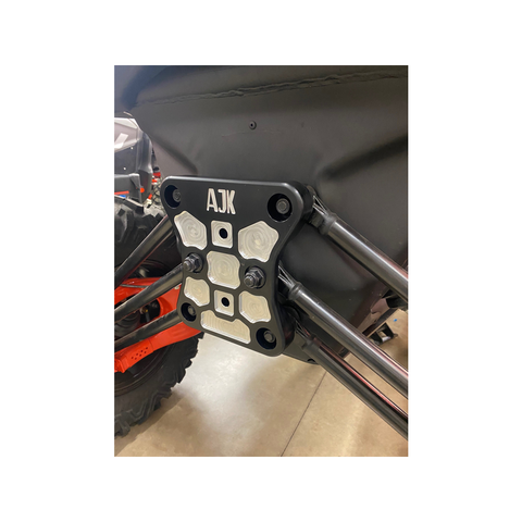 Can-Am X3 Billet Aluminum Radius Rod Plate  AJK Offroad