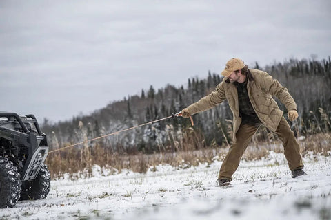 Kolpin 4500 lb Synthetic Rope Winch Kit 