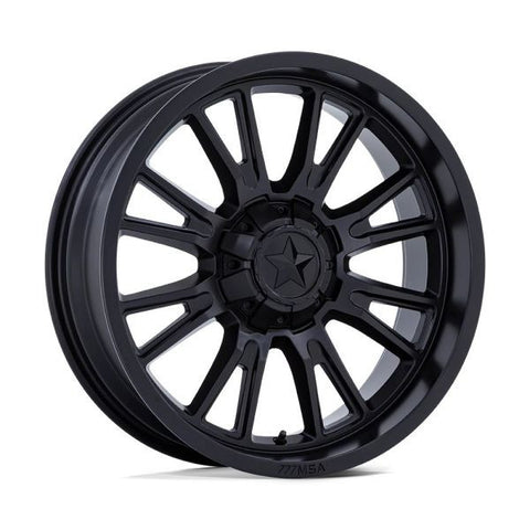 MSA ThunderLips 15" Wheels Matte Black Polaris RZR Turbo R & Pro R Ranger 1500 Xpedition