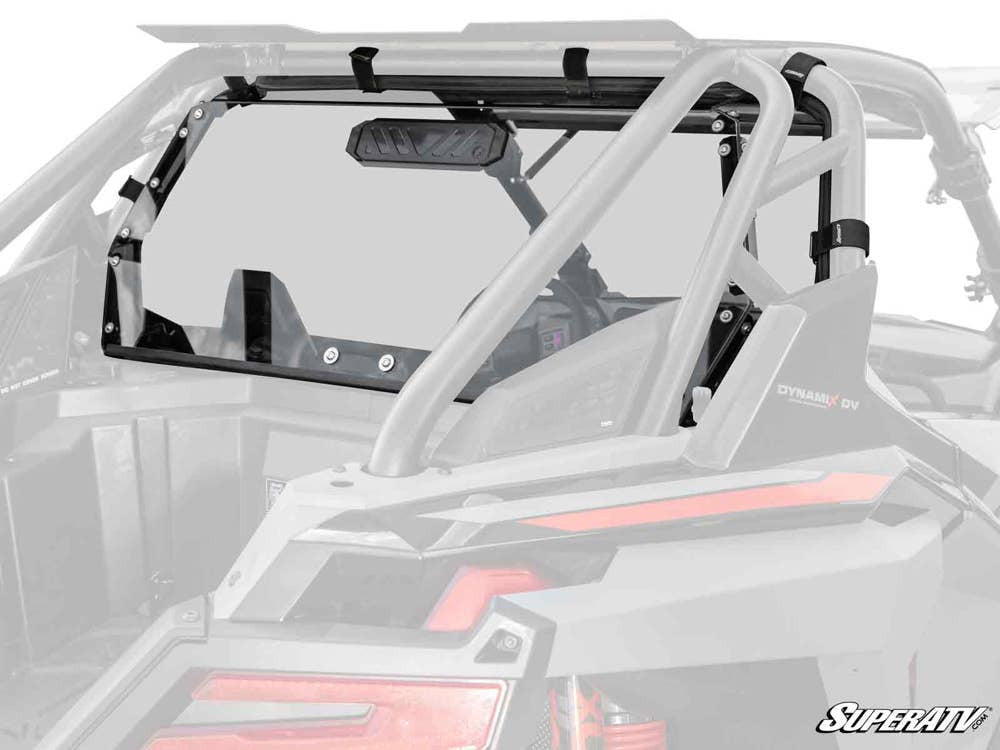 POLARIS RZR TURBO R/PRO S REAR VENTED WINDSHIELD