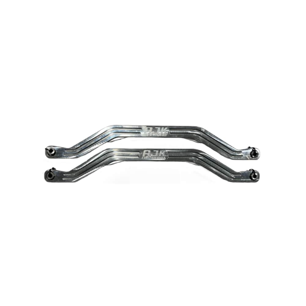 Polaris Pro R / Turbo R High Clearance Radius Rods by AJK Offroad Raw Aluminum Lower Rods