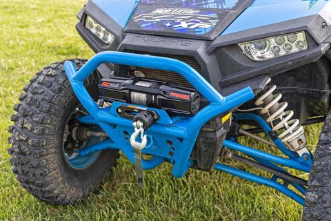 Rough Country 6500-LB UTV Synthetic Rope Winch With Remote 