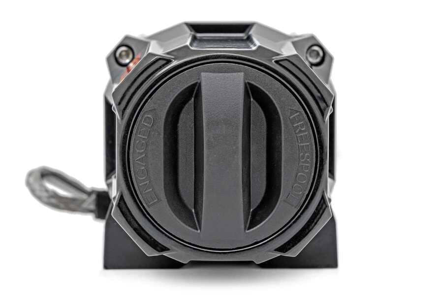 Rough Country 6500-LB UTV Synthetic Rope Winch With Remote 