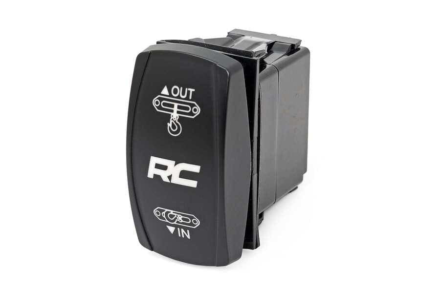 Rough Country 6500-LB UTV Synthetic Rope Winch With Remote 