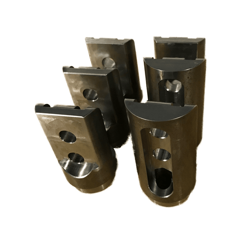 Polaris RZR 1000 Weld in roll cage bungs / connectors with wire hole  AJK Offroad