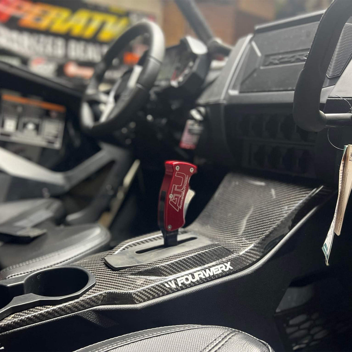 Polaris RZR Gated Gear Shifter