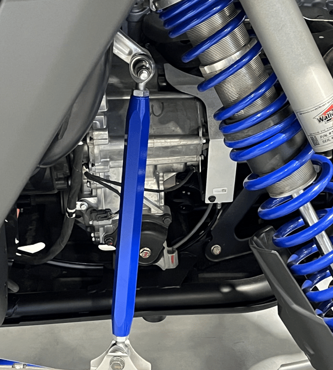 Polaris Pro R Sway Bar Link by AJK Offroad Side Close Up View